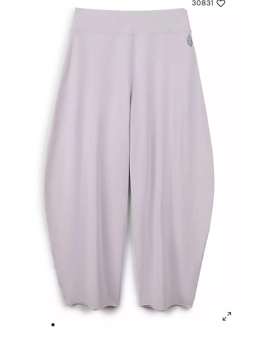 FP Movement by Free People Lavender Wide-Leg Flow Pants